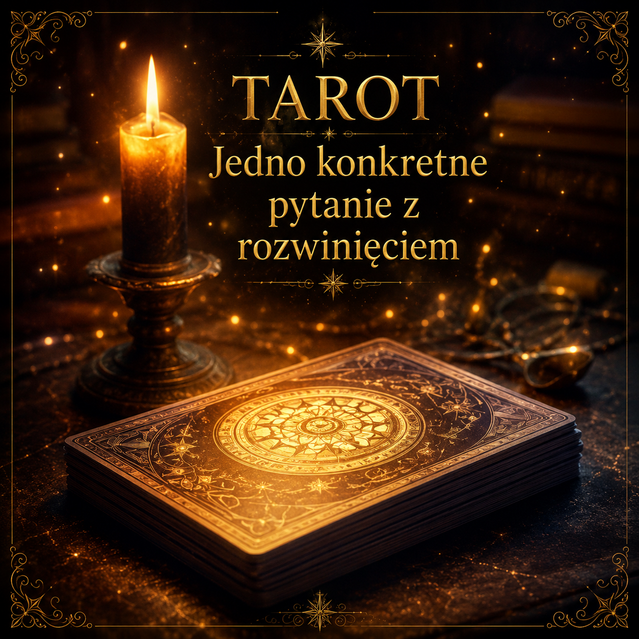 Odczyt z kart tarota- jedno pytanie z rozwinięciem.