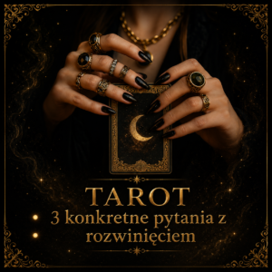 Odczyt z kart tarota- 3 pytania z rozwinięciem.