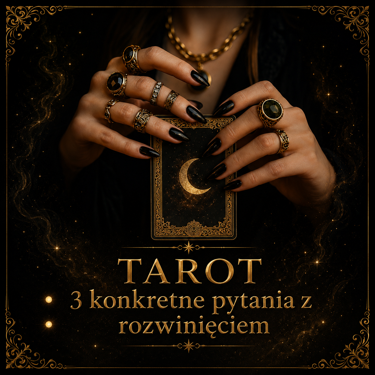 Odczyt z kart tarota- 3 pytania z rozwinięciem.
